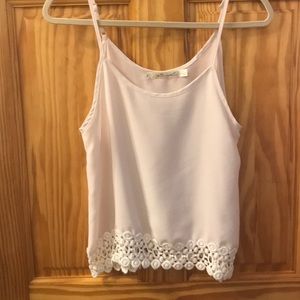 Light Pink Sheer Tank